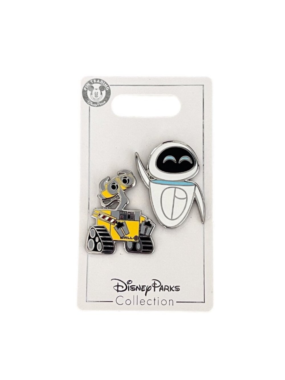 Disney Parks Disney Pixar Wall-E and Eve Pin Set